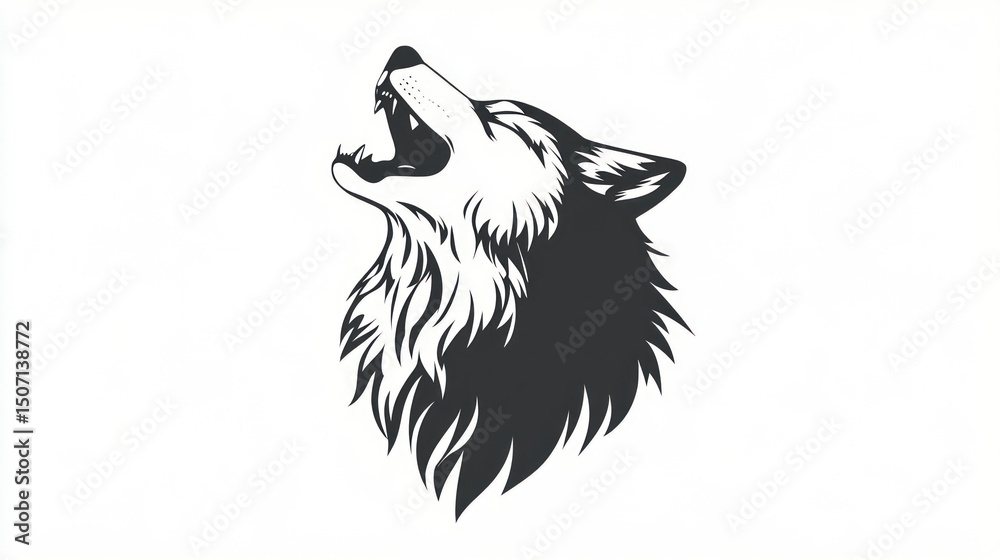 Obraz premium Wolf Portrait (1)