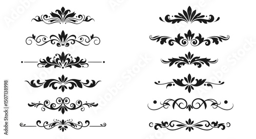 vector set of decorative elements