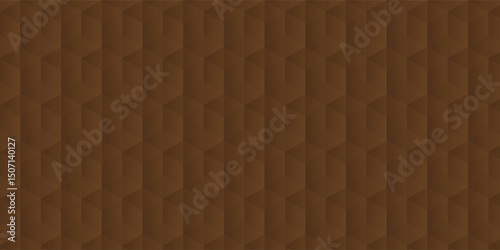 Geometrical background brown tones vector design in eps 10