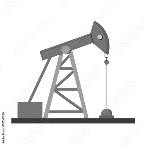 oil pump isolated on white background