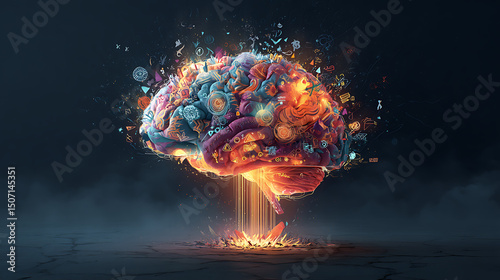Brain Bursting with Creative Light