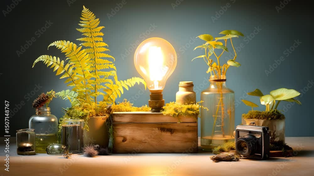 digital detox lifestyle still life with plants, digital detox lifestyle in natural workspace, digital detox lifestyle inspired eco minimalism