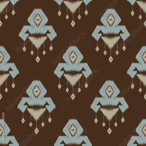 gingerbread cookies seamless pattern