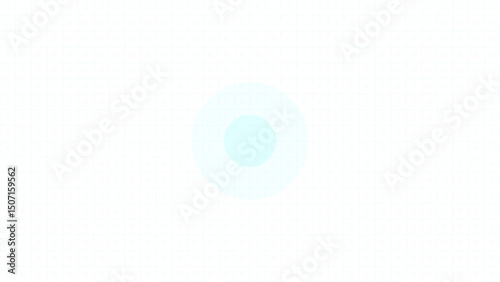 Abstract blue background illustration with blank digital storage disc cover design