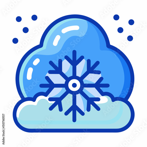 snowfall colour icon
