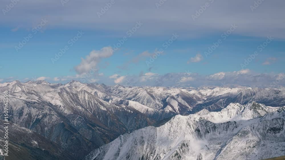 Snow covered mountains landscape on January, winter season on Dagu Glacier, The park offers panoramic views of snow-capped mountains, pristine lakes, China Snow covered mountains landscape on January, winter season on Dagu Glacier, The park offers panoramic views of snow-capped mountains, pristine lakes, China