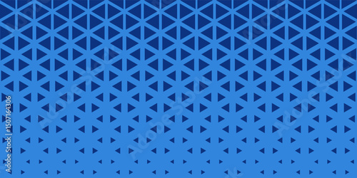Triangles Halftone Pattern Vector Abstract Geometric Technology Background. Triangular Half Tone Texture. Minimal Style Dynamic Tech Wallpaper