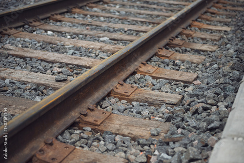 Wallpaper Mural railroad tracks, railroad construction Canada Torontodigital.ca