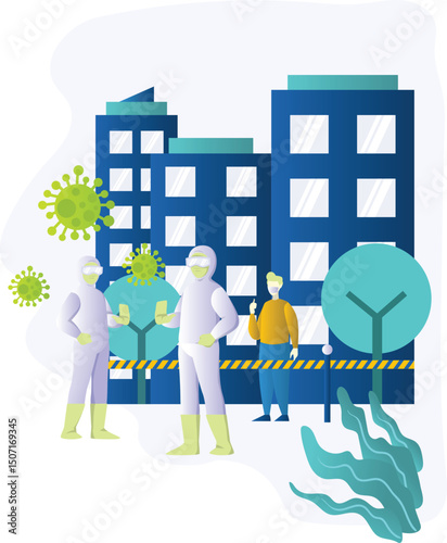Smart City lockdown in a pandemic situation