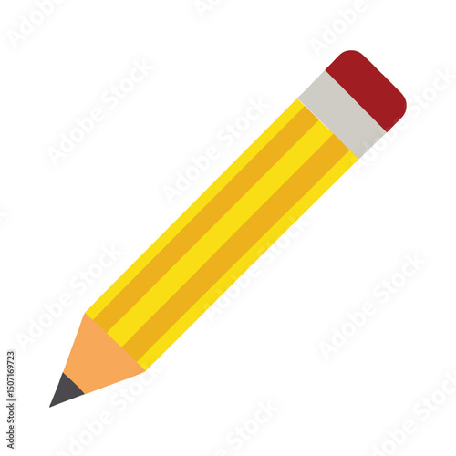 pencil isolated on white background