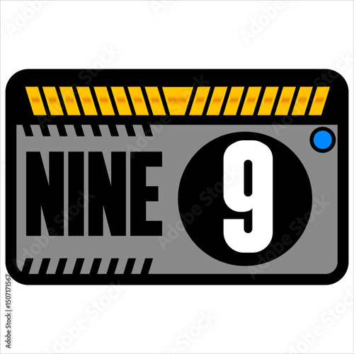 COUNTDOWN INTRO ANIMATION WITH "ARE YOU READY" TEXT, NUMBERS 1 TO 9