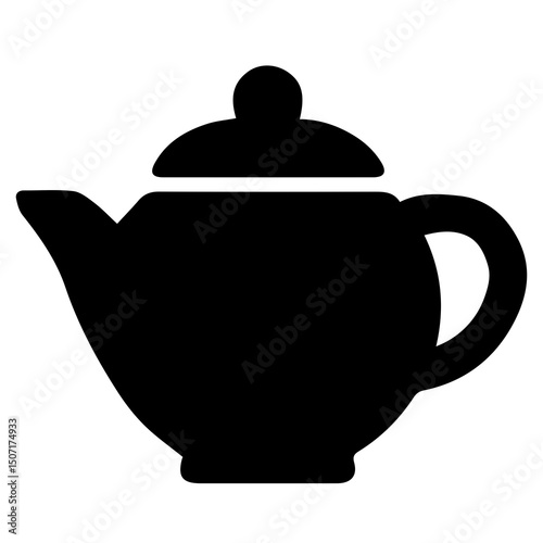 teapot isolated on white
