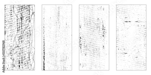Cement texture. Concrete overlay black and white texture. Collection of grunge wall. 