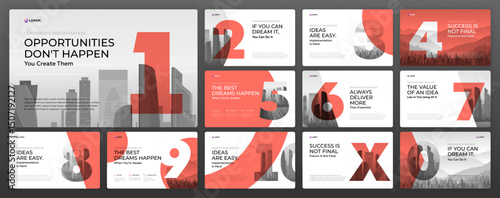 Creative Powerpoint presentation template. Modern Keynote presentation background, brochure cover design, pitch deck, proposal, agenda, annual report, Google slides, company profile, brand guidelines.