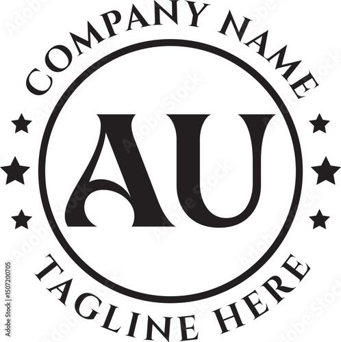 AU Circle Luxury logo AB to AZ 