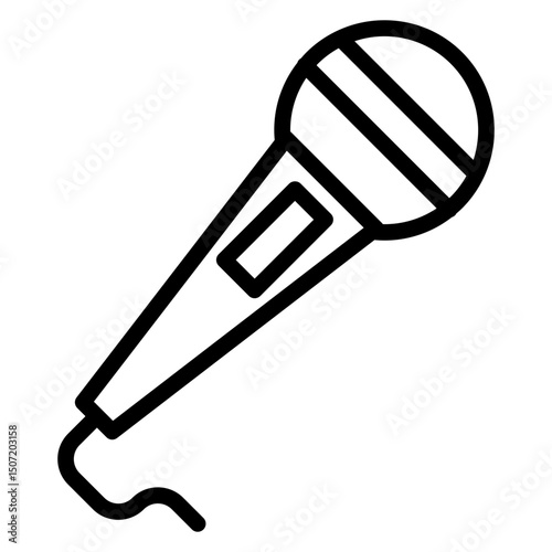 microphone vector icon