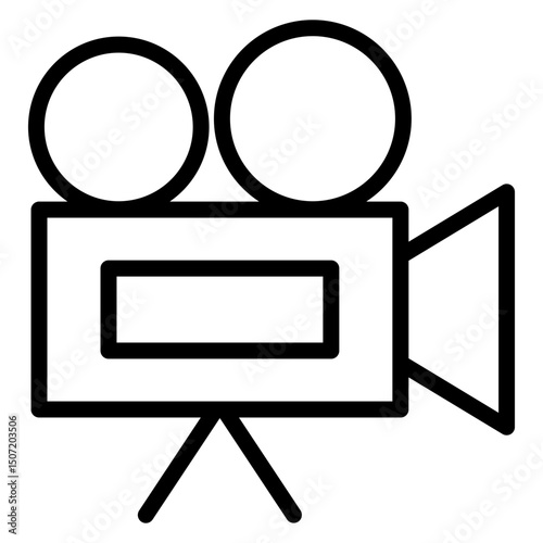 movie vector icon