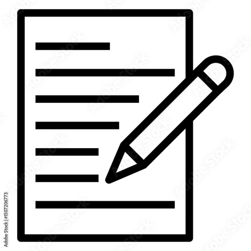 writing vector icon