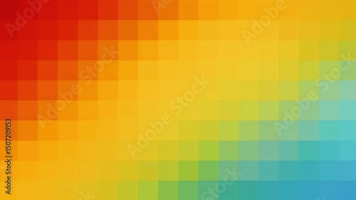 Wallpaper Mural Vector seamless abstract rainbow background in pixel style. Colorful pattern. Vector texture in pixel style. Torontodigital.ca