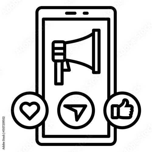 Mobile Phone Marketing Promotion, Social Media Engagement