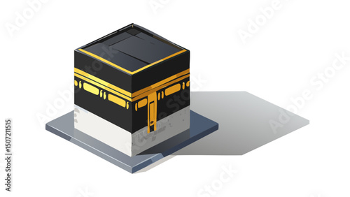 Revered Kaaba in Mecca’s Holy Land