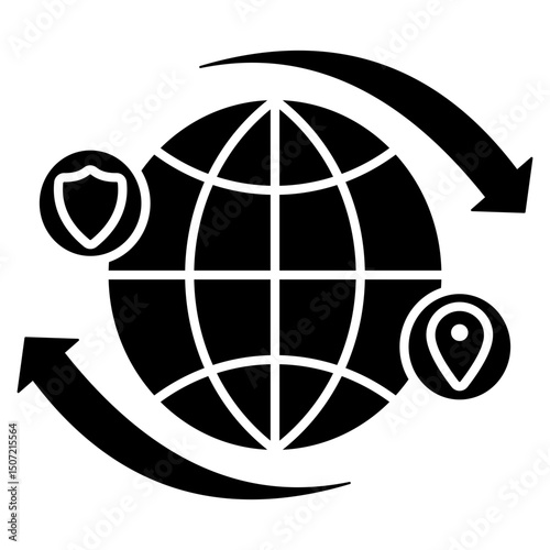 customs duties glyph