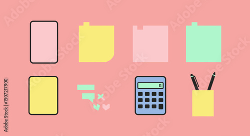 set of vector icons for web design
