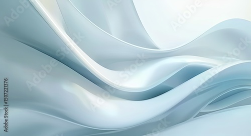 abstract background. white waves. 
