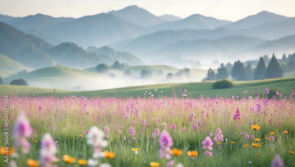Naklejka premium Cosmos flower fields 