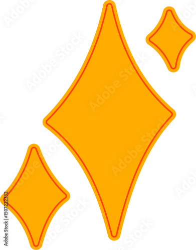 vector illustration of a stars