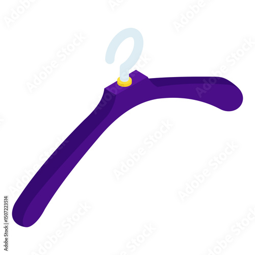 Modern design icon of hanger 