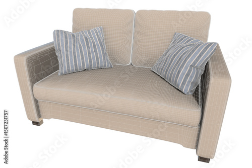 sofa isolated 