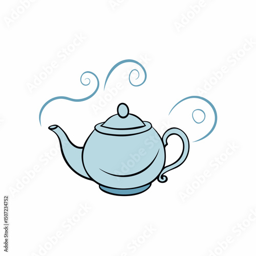 teapot and cup