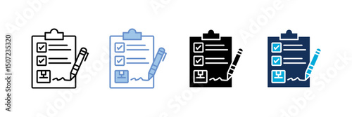 Delivery Contract Icon