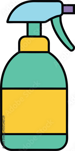 blue liquid soap dispenser
