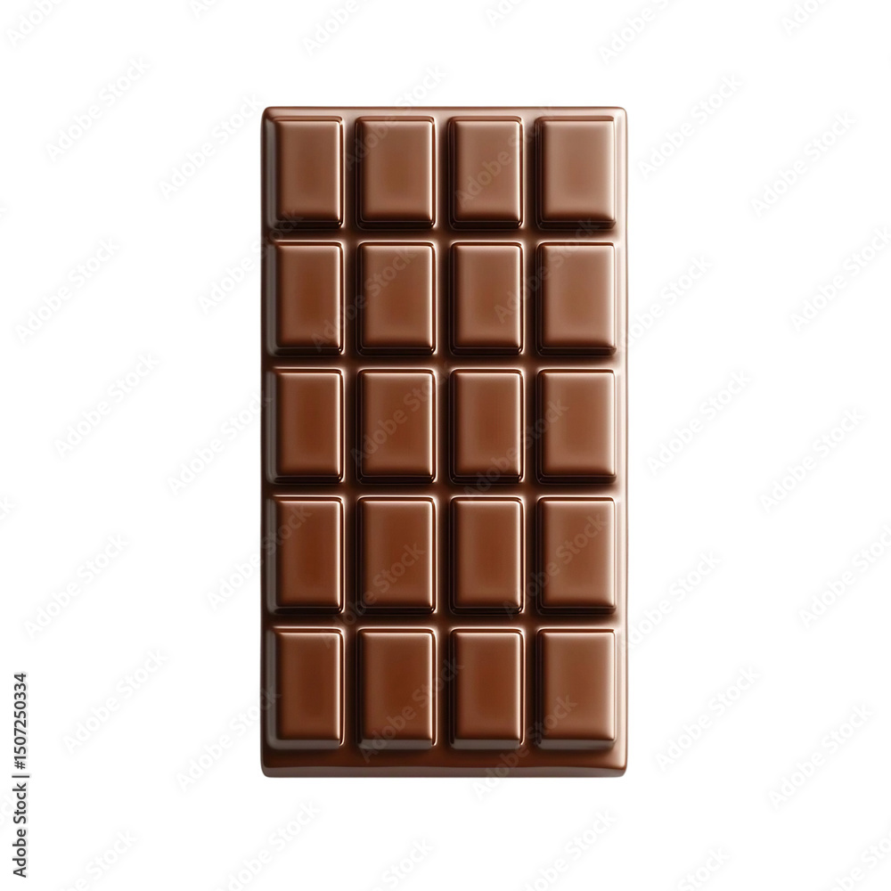  Chocolate bar isolated [Transparent Background PNG]. 