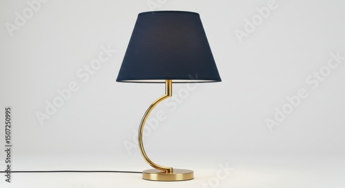 table lamp on a white