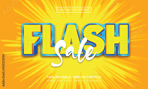 Flash sale Text Style Effect