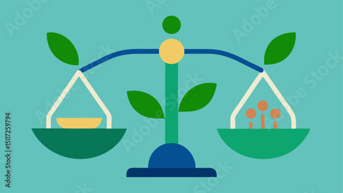 Nature and Nurture A balanced scale with nature DNA on one side and nurture environmental factors on the other indicating the interplay in epigenetic changes.