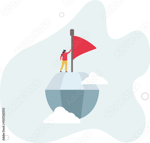 Value proposition, company value in marketing term of benefit for customer to buy product and service, quality or advantage concept character life .