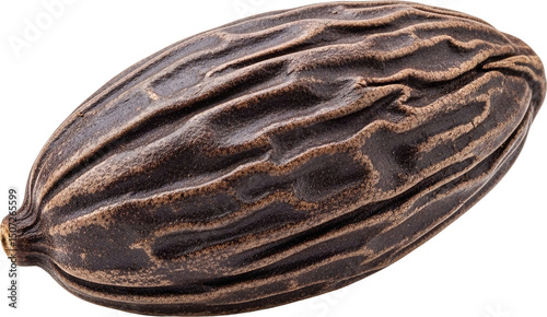 Dried Tonka Bean Closeup