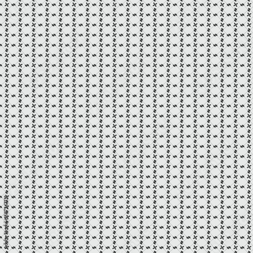 Abstract Cross Pattern Dots Logo generative computational art illustration, fabric print, web and print