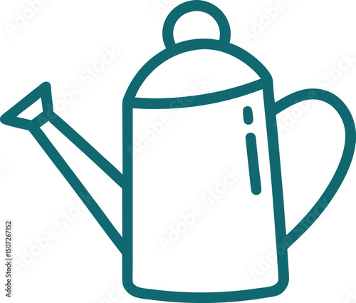 watering can isolated on white