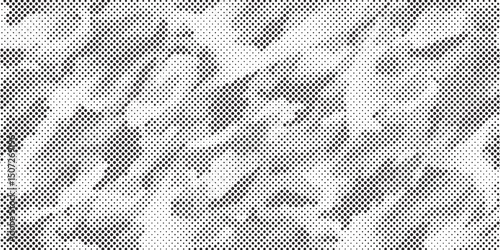 Abstract halftone background. Military camouflage effect dot seamless pattern texture. Dotted background as design element.