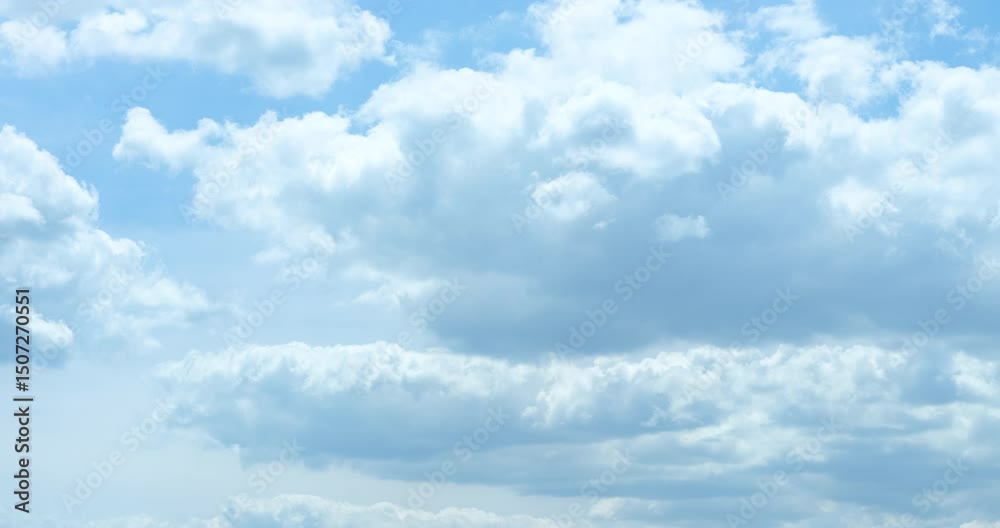 summer clouds time lapse
