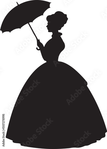 Umbrella in the Rain: A monochromatic artistic depiction of an umbrella shielding from a downpour, emphasizing protection and weather-related elements.