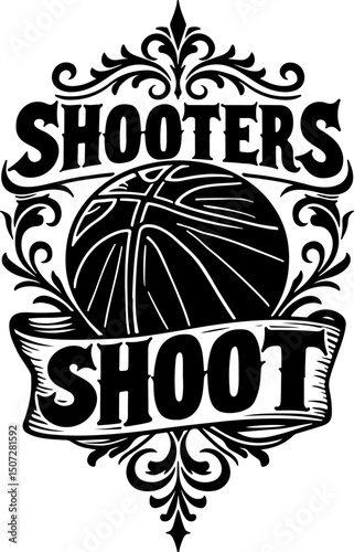Slam Dunk Basketball T-Shirt Vector 