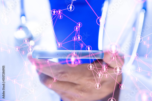mano, medico, dottore, telefono, applicazione, salute, sanità, pazienti, appuntamento, prenotazione, appuntamento