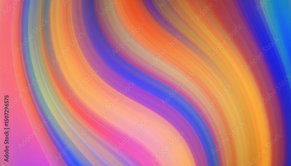 Obraz premium Dynamic color swirl abstract art digital creation modern design vibrant background creative expression