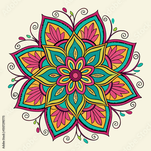 abstract vector background with flowers, pattern, vector, illustration, design, decoration, art, flower, floral, wallpaper, color, frame, card, texture, cartoon, circle, fish, style, shape, music, ret